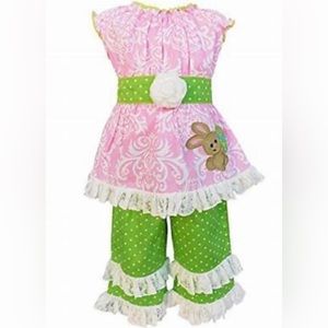 New Ann Loren Easter outfit size 7/8
Super cute ruffle pants.